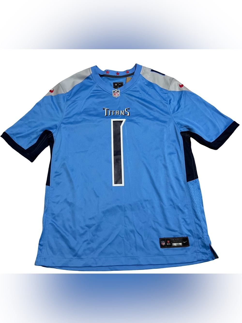 Nike Tennessee‎ Titans Charvarius Ward #1 NFL Game Jersey Men’s Large football
